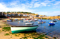 Mousehole Harbour from the South west