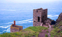 An even closer view of Crown Engine Houses at Botallack