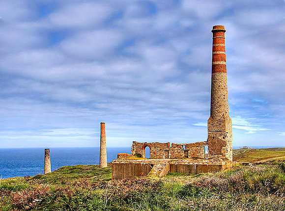 The Compressor House at Levant Tin Mine